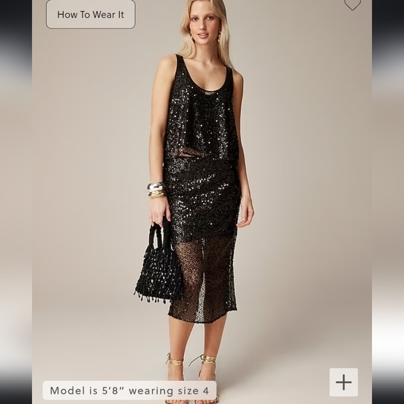 NWT Collection sequin midi skirt - Picture 1 of 5